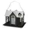 Kép 1/7 - Trixie Kültéri Madáretető Villa Fém 2L/26x19x19cm Fekete