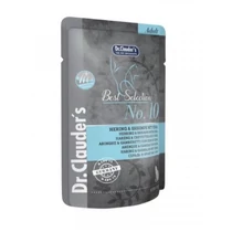 Dr.Clauders Cat Best Selection No10 Alutasak Hering&garnéla chia maggal 85g