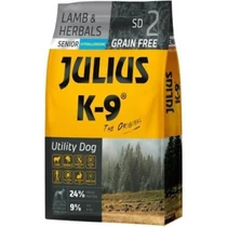 Julius-K9 Utility Senior bárány-gyógynövény hipoallergén kutyaeledel 10kg