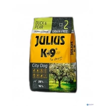Julius-K9 CITY DOG Junior kacsa-körte kutyaeledel 10kg