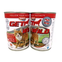Panzi Getwild Adult (marha,alma) konzerv - Felnőtt macskák részére 415g