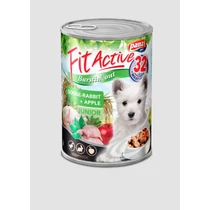 FitActive Junior - nedveseledel (liba,nyúl,alma) kölyökkutyák részére (415g)