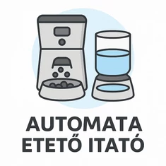 Automata etető itató kutyáknak macskáknak