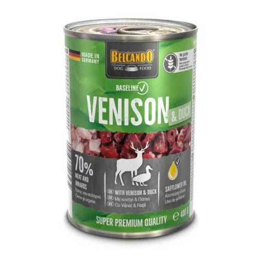 Belcando Baseline 6x400 gr vaddal és kacsahússal