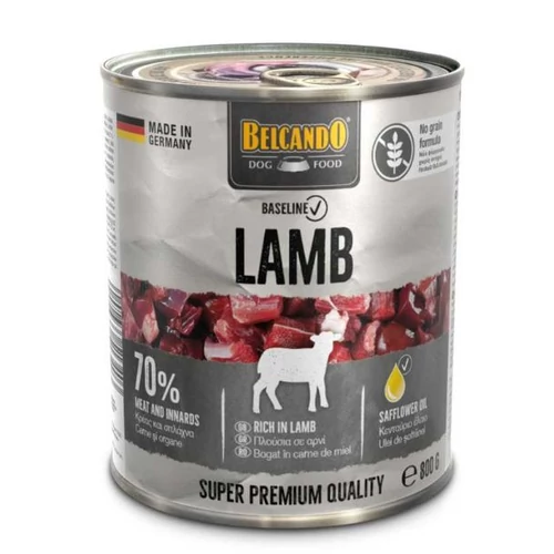 Belcando Baseline 6x800 gr bárányhússal