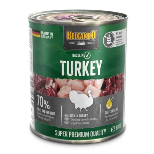 Belcando Baseline 6x800 gr pulykahússal