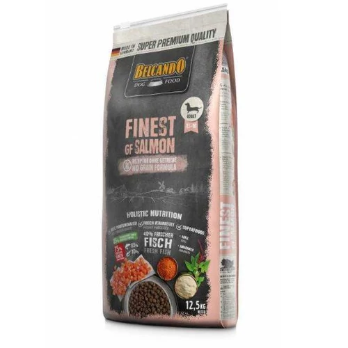 Belcando Finest GF Lazac 12,5 kg (csak egyfajta állati fehérje) - friss hússal