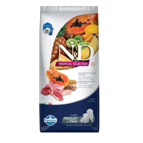 N&D Tropical Selection Dog Lamb Puppy medium/maxi 10kg