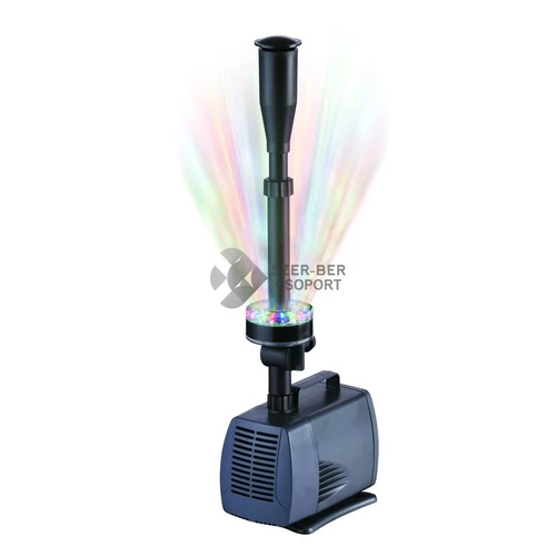 Sobo LED-9800FP vízpumpa szökőkúttal, LED lámpával