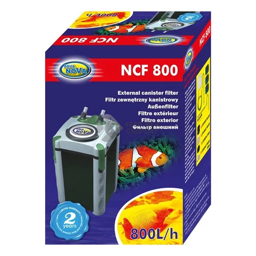 Aqua Nova NCF - 800 akváriumi külső szűrő