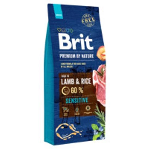 Brit Premium by Nature Lamb&Rice Sensitive 15kg
