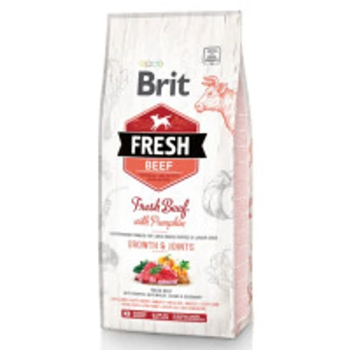 Brit Fresh Puppy Large Marha&Sütőtök 2,5kg
