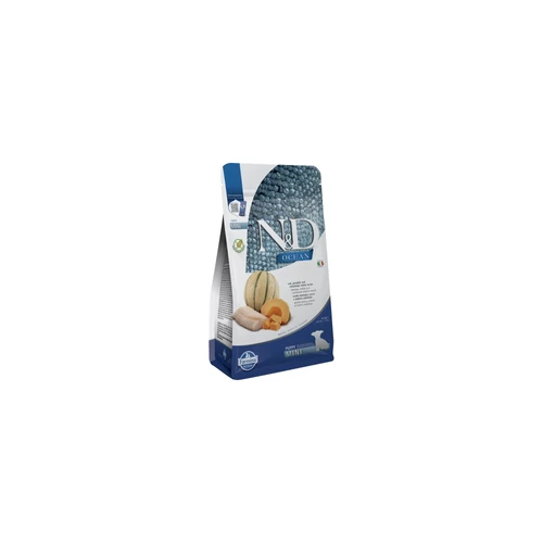N&D Ocean Dog tőkehal,sütőtök & sárgadinnye Puppy mini 800g