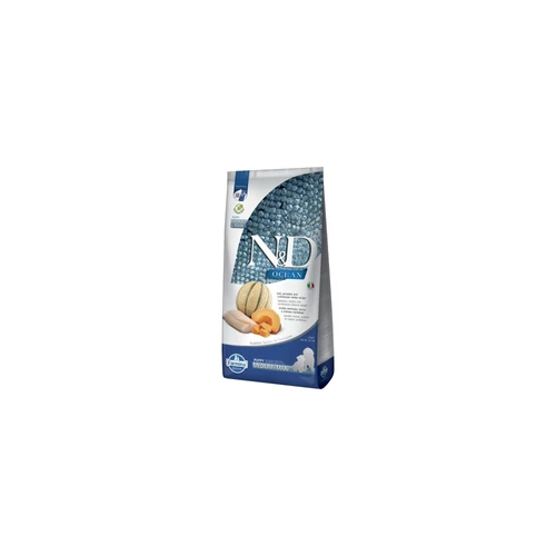 N&D Ocean Dog tőkehal,sütőtök & sárgadinnye Puppy medium/maxi 12kg