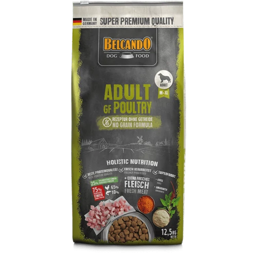 Belcando Adult GF Baromfival 12,5 kg - (gabona nélkül)
