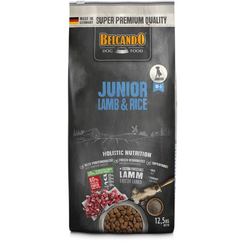 Belcando Junior Lamb & Rice 12,5 kg - friss hússal