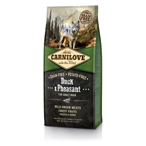 CarniLove Adult Dog Kacsa-Fácán 12kg