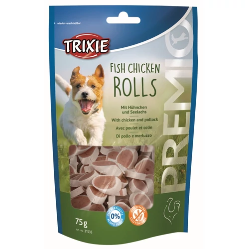 Jutalomfalat Premio Rolls Light Csirkés 75g