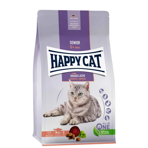 Happy Cat Senior Atlantik Lachs - Lazac 300g
