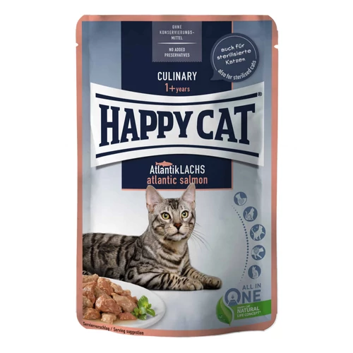 Happy Cat Culinary alutasakos lazac 24x85g