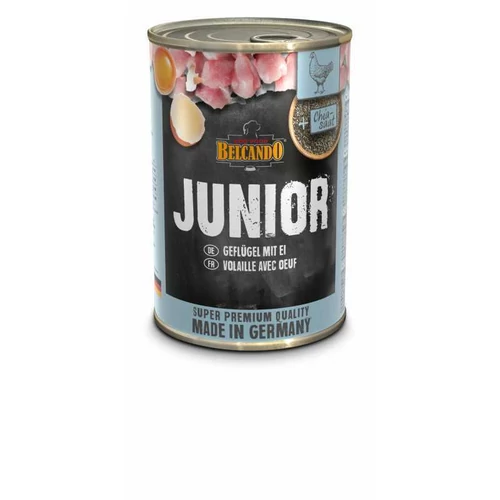 Belcando konzerv 6x400 gr Junior baromfihús tojással