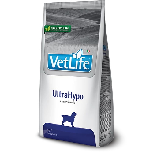 Vet Life Ultrahypo kutyatáp 12kg – hipoallergén diétás eledel