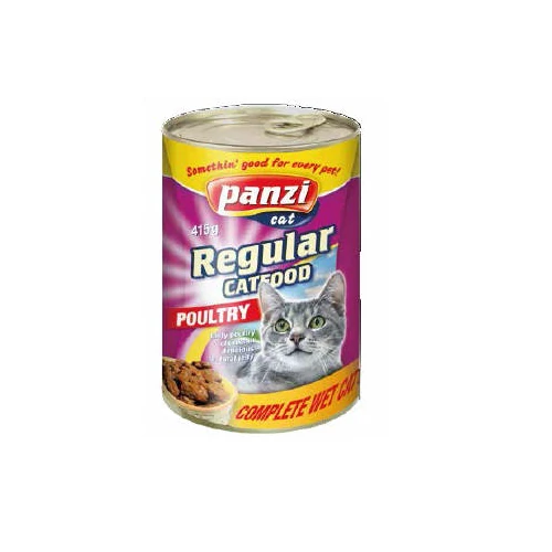 Panzi Regular Adult (szárnyas) konzerv - Felnőtt macskák részére 415g