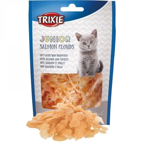  Trixie Jutalomfalat Kölyökmacskának Lazacfelhők 40g