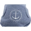 Kép 2/7 - Trixie BE NORDIC Hoodie - Kapucnis pulóver kék kutyák részére XS / 27cm