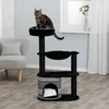Kép 4/8 - Trixie Giada Scratching - Kaparófa fekete/fehér 112cm