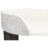 Kép 7/8 - Trixie Cara Scratching Post XXL - kaparófa fehér/szürke 78x48/128cm
