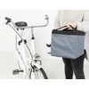 Kép 12/17 - Trixie Box for Bicycles - Szállítókosár kerékpárra (szürke) 38x25x25cm