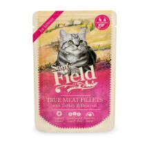 Sam's Field cat pouch kitten pulyka&brokkoli 85g