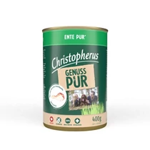 Christopherus Dog konzerv pure kacsa 400g