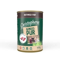 Christopherus Dog konzerv pure ló 400g
