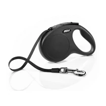 Flexi New Classic szalagos automata póráz M 5m 25kg-ig fekete