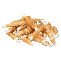 Trixie Jutalomfalat Denta Fun Mini Tekercs Csirkés 6cm, 120g