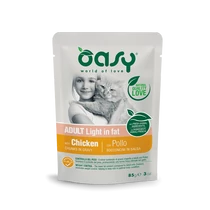 Oasy Cat Alutasakos Chunks in Gravy Adult Light in Fat 85g