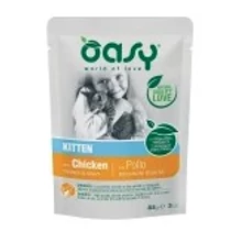 Oasy Cat Alutasakos Chunks in Gravy Kitten Chicken 85g