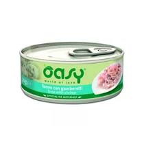 Oasy Cat Konzerv Natural Tuna&Shrimp 70g