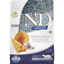 N&D Ocean Cat Hering, sütőtök, narancs Adult 300g