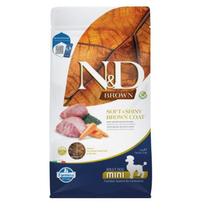 N&D Brown Dog bárány, spirulina&sárgarépa adult mini 2kg