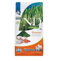 N&D Spirulina Dog hering adult medium/maxi 2kg