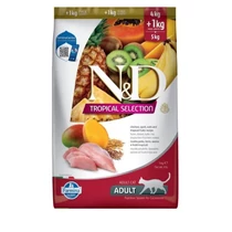 N&D Tropical Selection Cat Chicken adult 4+1kg