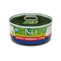 N&D Cat Prime Kitten csirke&gránátalma konzerv 70g