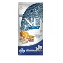 N&D Dog Ocean tőkehal,tönköly,zab&narancs adult medium&maxi 12kg