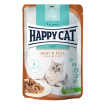 Happy Cat Pouch Szósz Sens. Skin&Coat 20x85g