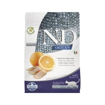 N&D Ocean Cat hering&narancs Adult 300g