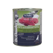 Dr.Clauders Konzerv Selected Meat Kacsa&Édesburgonya 800g
