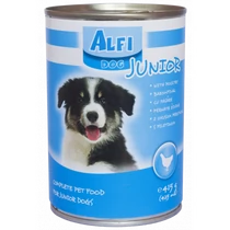 Alfi dog konzerv 415gr junior